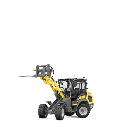 Ein Rendering des Radladers 5045 von Kramer.